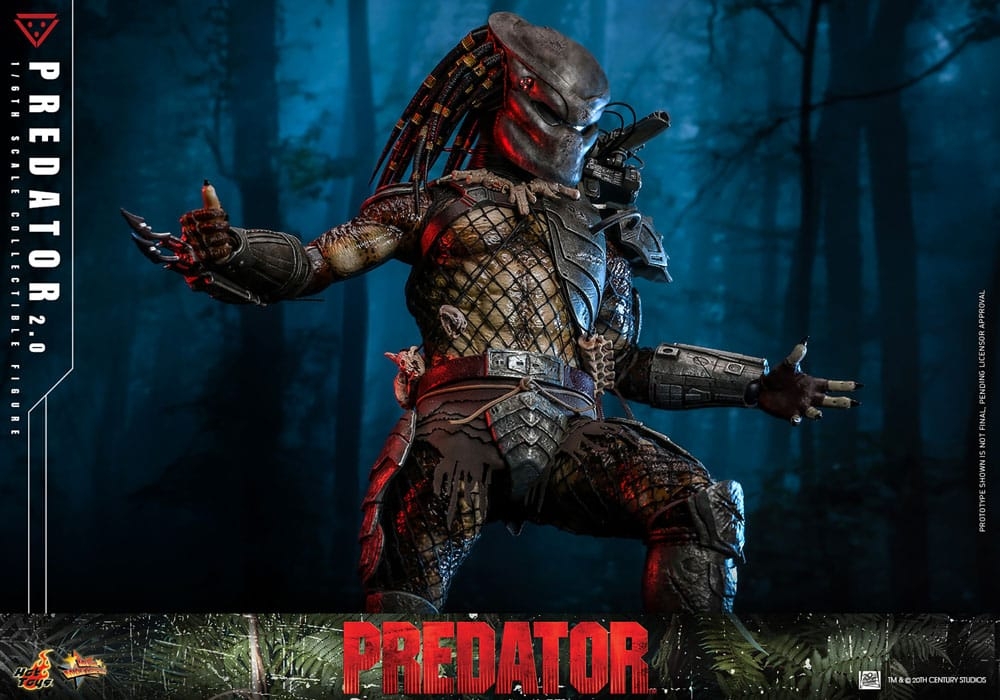 Predator (2.0) par Hot Toys - figurine 1/6 de 34 cm - Reference MMS816