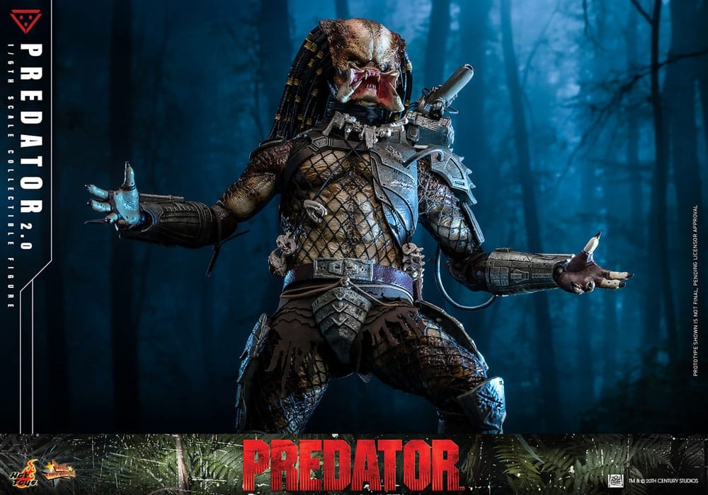 Predator (2.0) par Hot Toys - figurine 1/6 de 34 cm - Reference MMS816