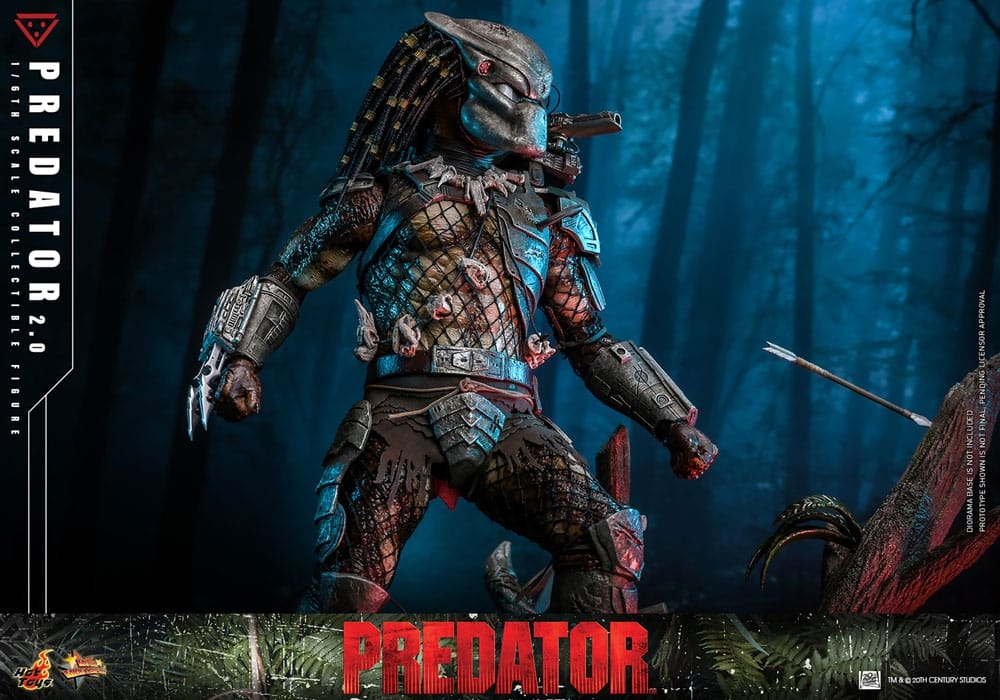 Predator (2.0) par Hot Toys - figurine 1/6 de 34 cm - Reference MMS816