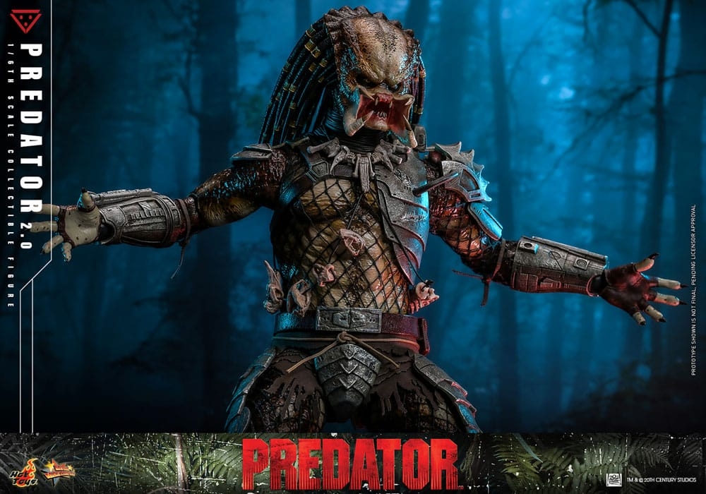 Predator (2.0) par Hot Toys - figurine 1/6 de 34 cm - Reference MMS816