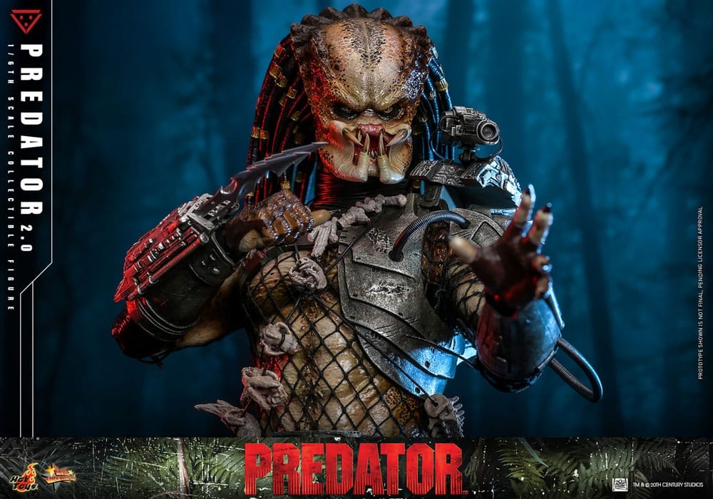 Predator (2.0) par Hot Toys - figurine 1/6 de 34 cm - Reference MMS816