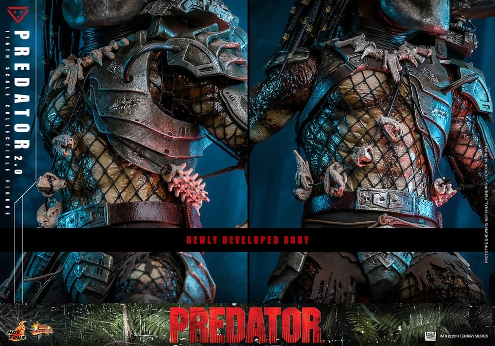 Predator (2.0) par Hot Toys - figurine 1/6 de 34 cm - Reference MMS816