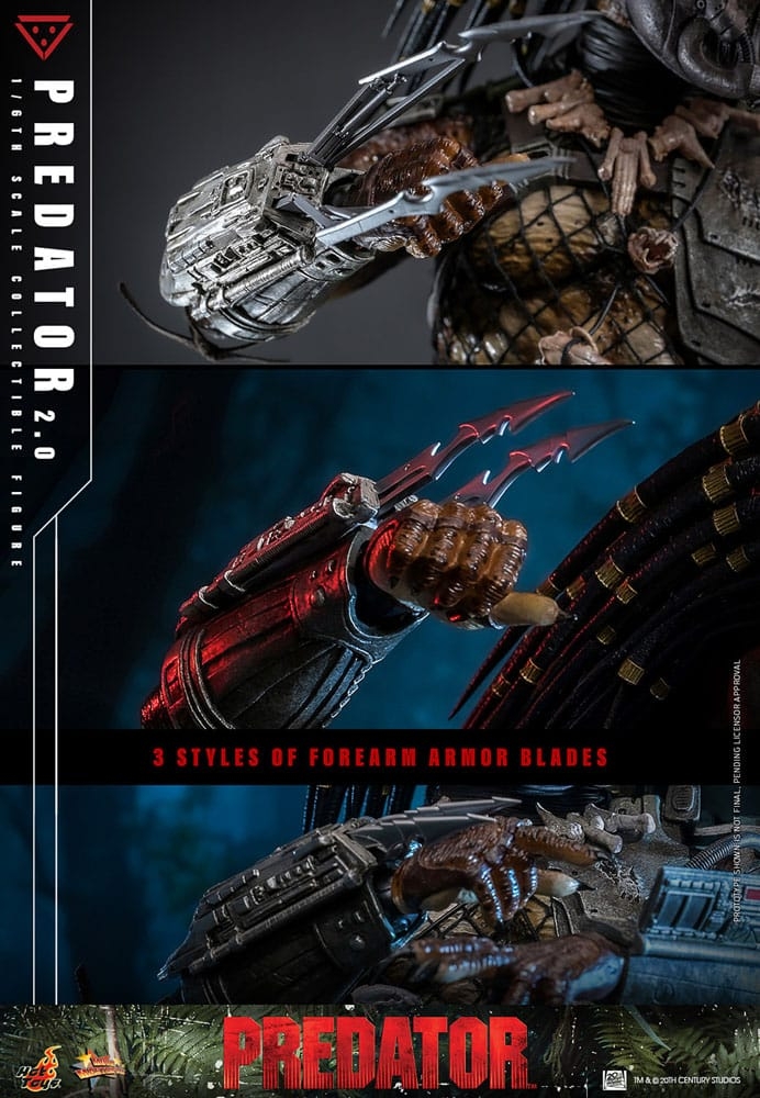 Predator (2.0) par Hot Toys - figurine 1/6 de 34 cm - Reference MMS816