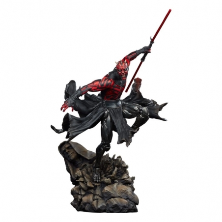 Darth Maul Mythos Premium Format par Sideshow Collectibles - version Collector Edition - statue 1/4 Star Wars de 64 cm