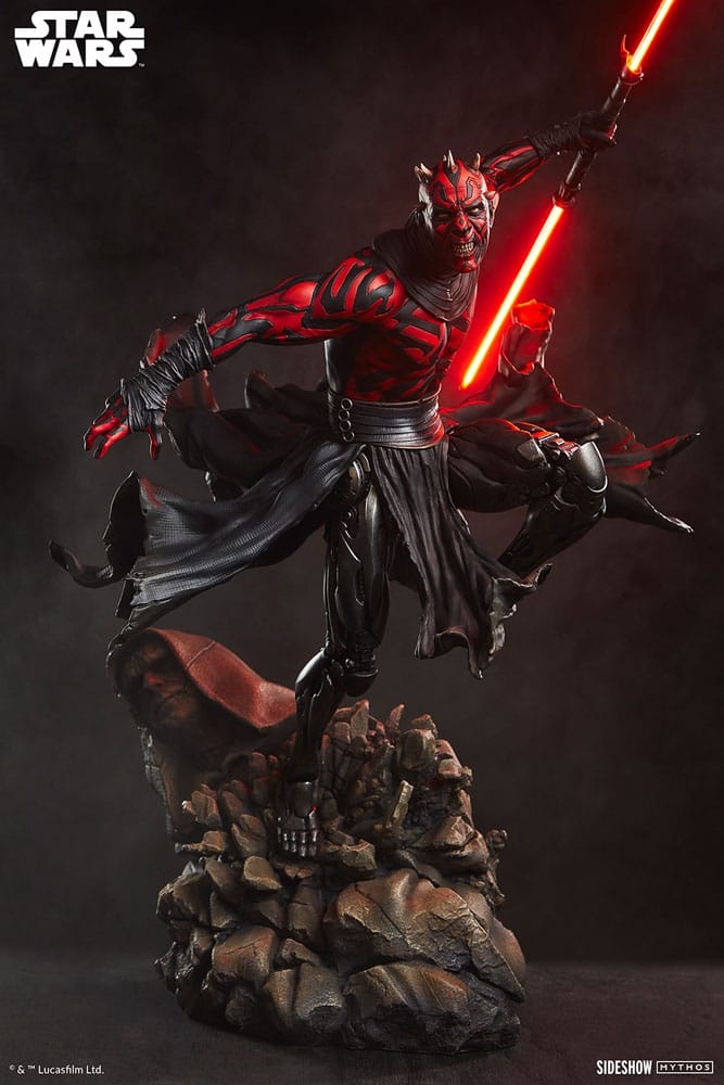 Darth Maul Mythos Premium Format by Sideshow Collectibles - Collector Edition version - Star Wars 1/4 scale statue