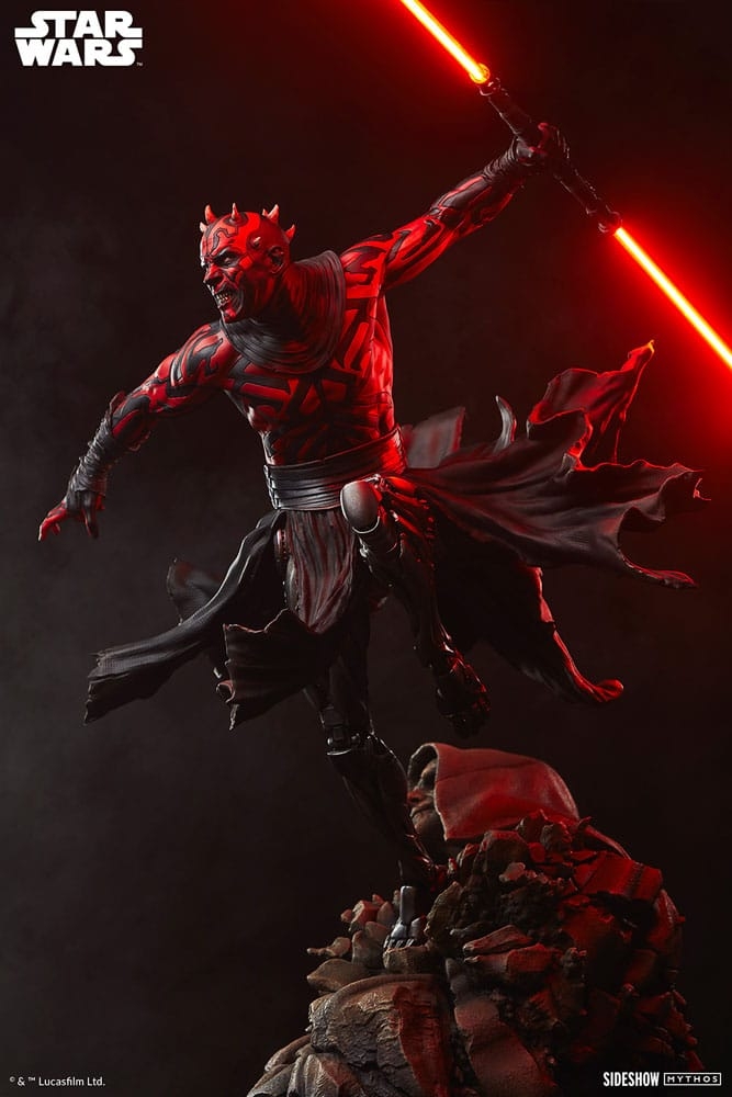 Darth Maul Mythos Premium Format by Sideshow Collectibles - Collector Edition version - Star Wars 1/4 scale statue