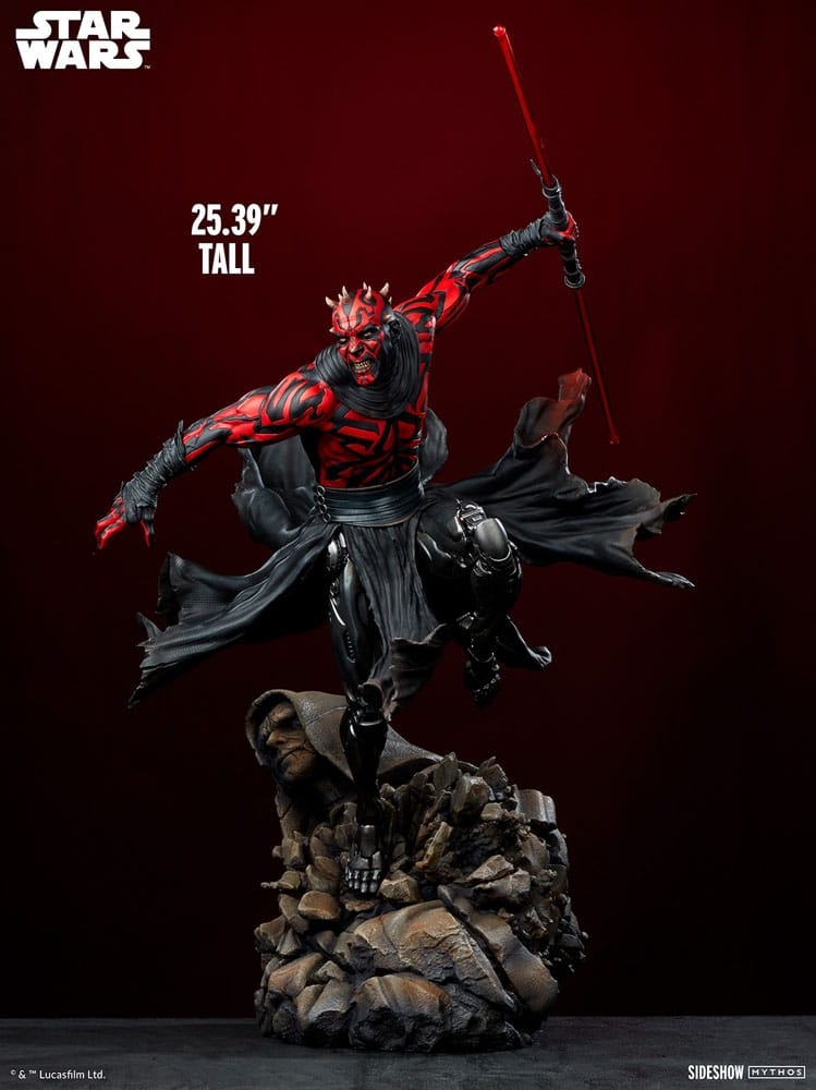 Darth Maul Mythos Premium Format by Sideshow Collectibles - Collector Edition version - Star Wars 1/4 scale statue