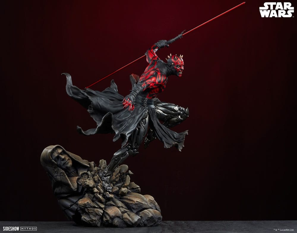 Darth Maul Mythos Premium Format par Sideshow Collectibles - version Collector Edition - statue 1/4 Star Wars de 64 cm