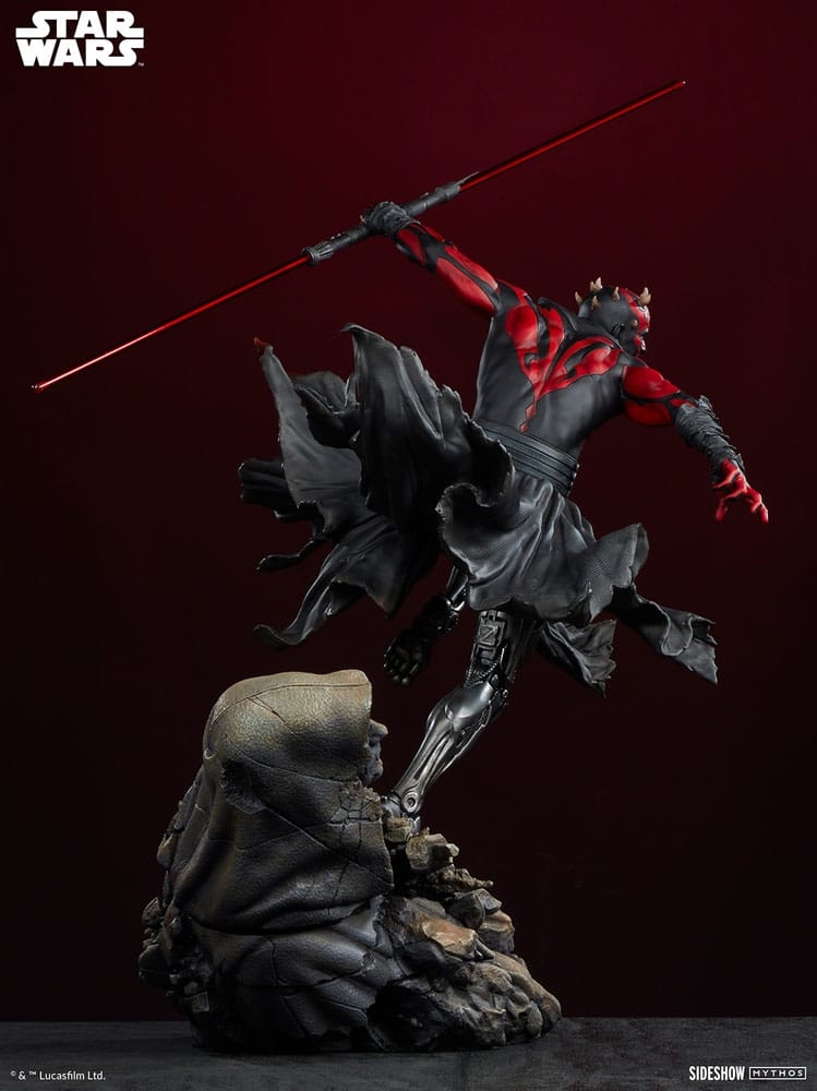 Darth Maul Mythos Premium Format by Sideshow Collectibles - Collector Edition version - Star Wars 1/4 scale statue