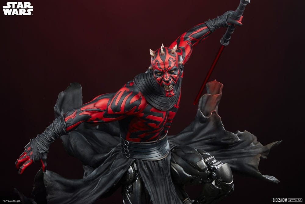 Darth Maul Mythos Premium Format by Sideshow Collectibles - Collector Edition version - Star Wars 1/4 scale statue