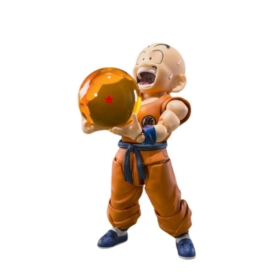 Krillin (Son Goku's Old Friend) SH Figuarts par Bandai Tamashii Nations - figurine Dragon Ball Z de 11 cm Krillin (Son Goku's Old Friend) SH Figuarts par Bandai Tamashii Nations - figurine Dragon Ball Z de 11 cm