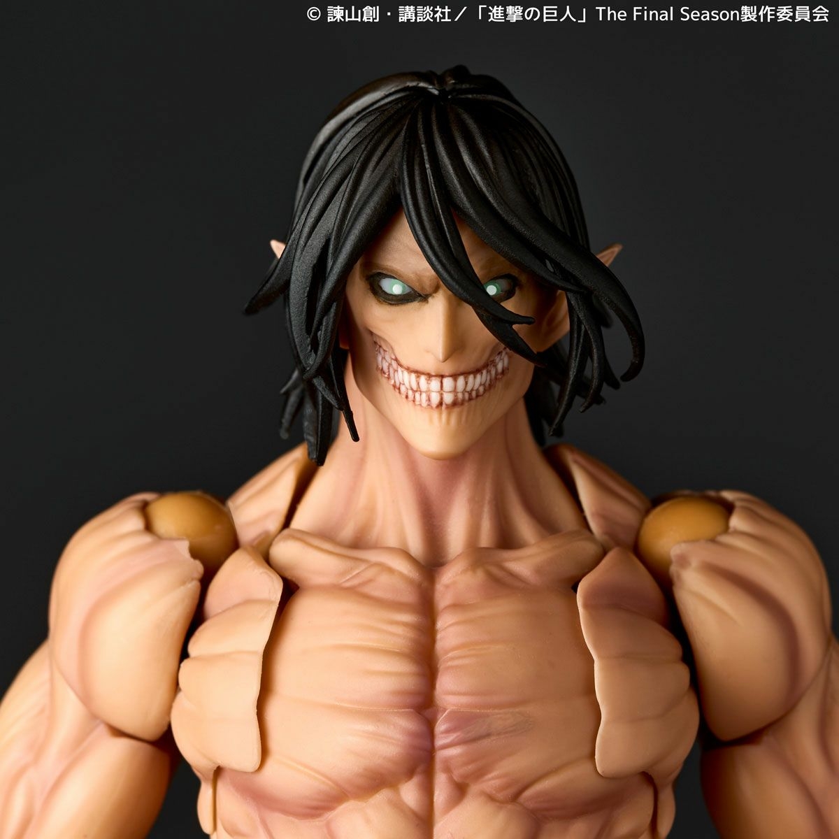 Eren (Titan) Revoltech Amazing Yamaguchi par Kaiyodo - figurine L'Attaque Des Titans de 17 cm