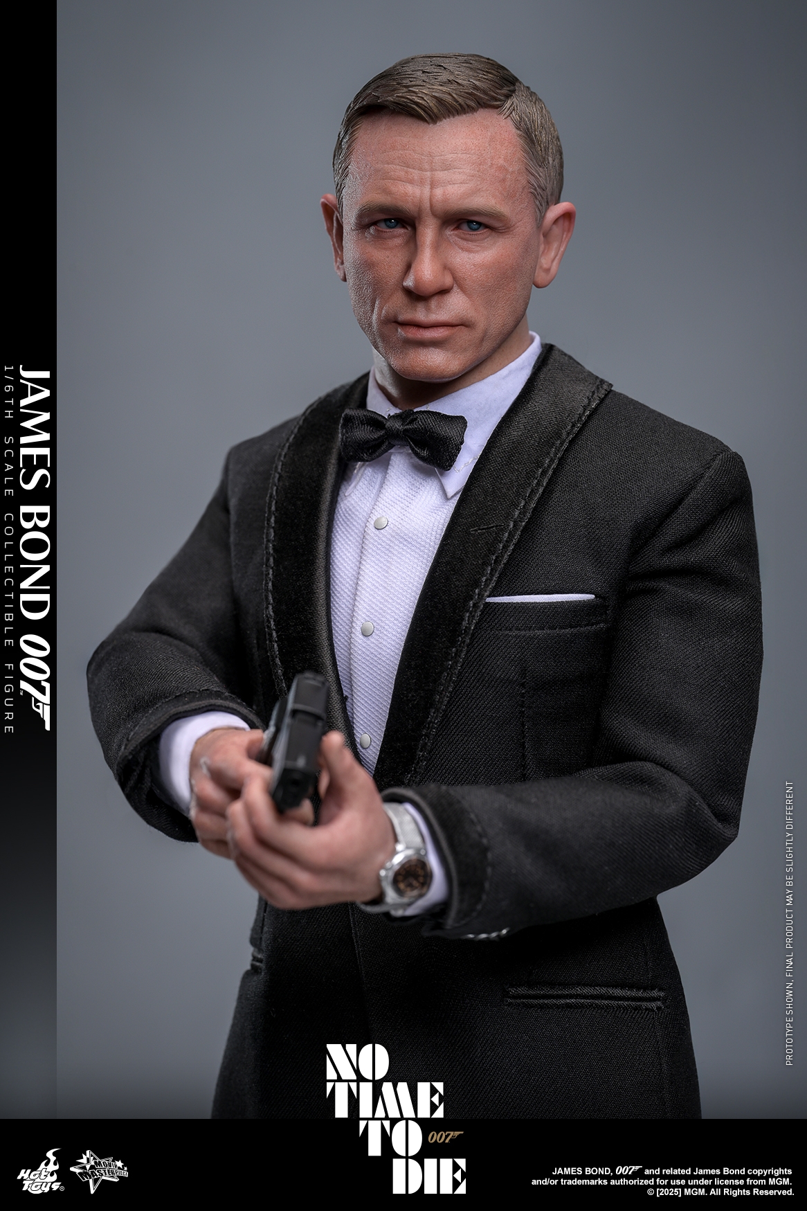 James Bond par Hot Toys - figurine 1/6 Mourir Peut Attendre de 30 cm - Reference MMS803