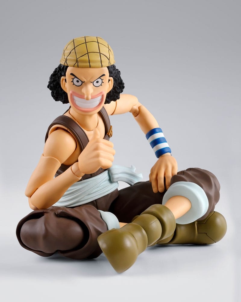 Usopp SH Figuarts par Bandai Tamashii Nations - figurine One Piece Romance Dawn de 15 cm