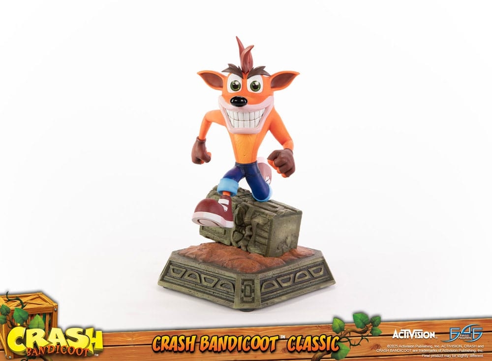 Crash Bandicoot Classic par First 4 Figures F4F - figurine de 32 cm