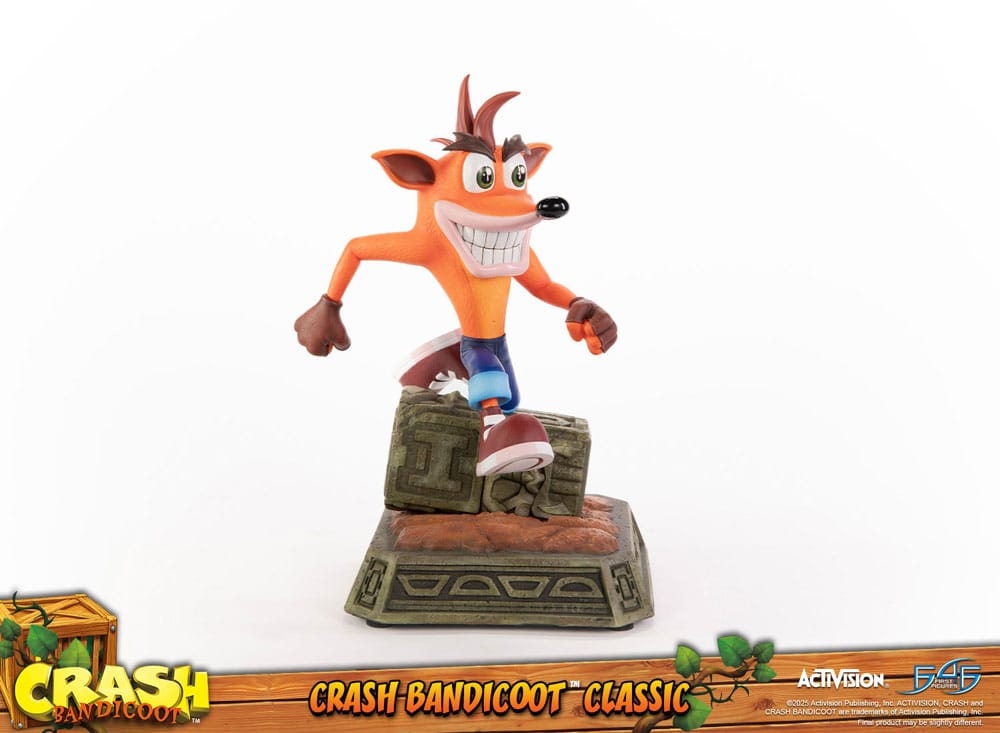 Crash Bandicoot Classic par First 4 Figures F4F - figurine de 32 cm