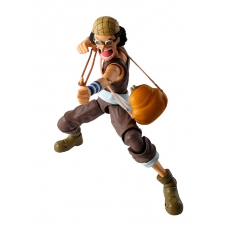 Usopp SH Figuarts par Bandai Tamashii Nations - figurine One Piece Romance Dawn de 15 cm Usopp SH Figuarts par Bandai Tamashii Nations - figurine One Piece Romance Dawn de 15 cm