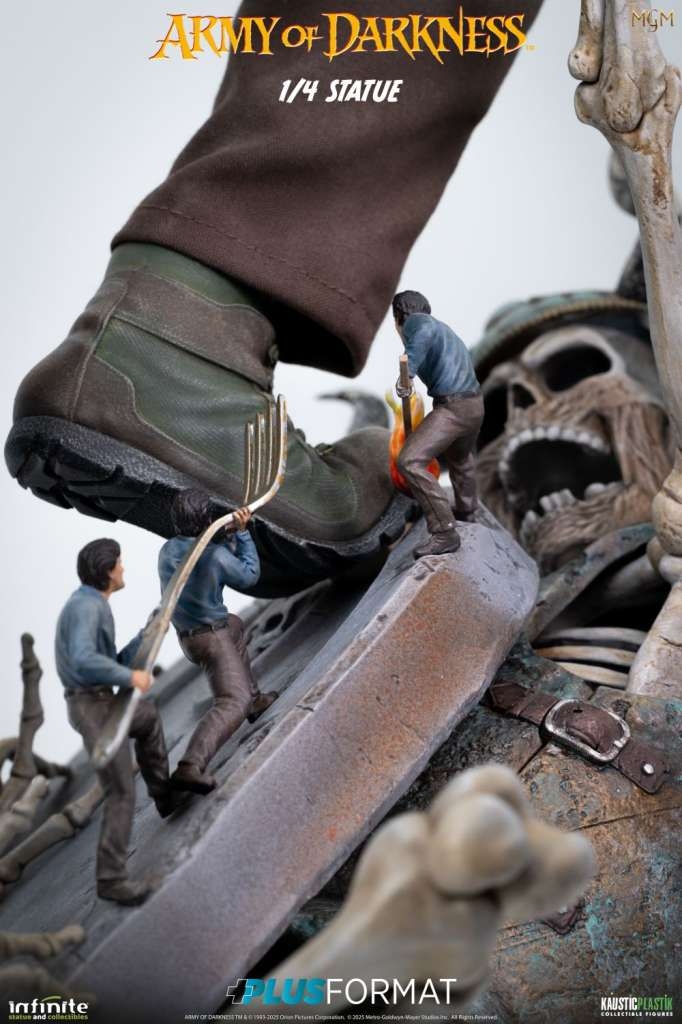 Ash Plus Format by Infinite Statue - Army Of Darkness 1/4 scale statue