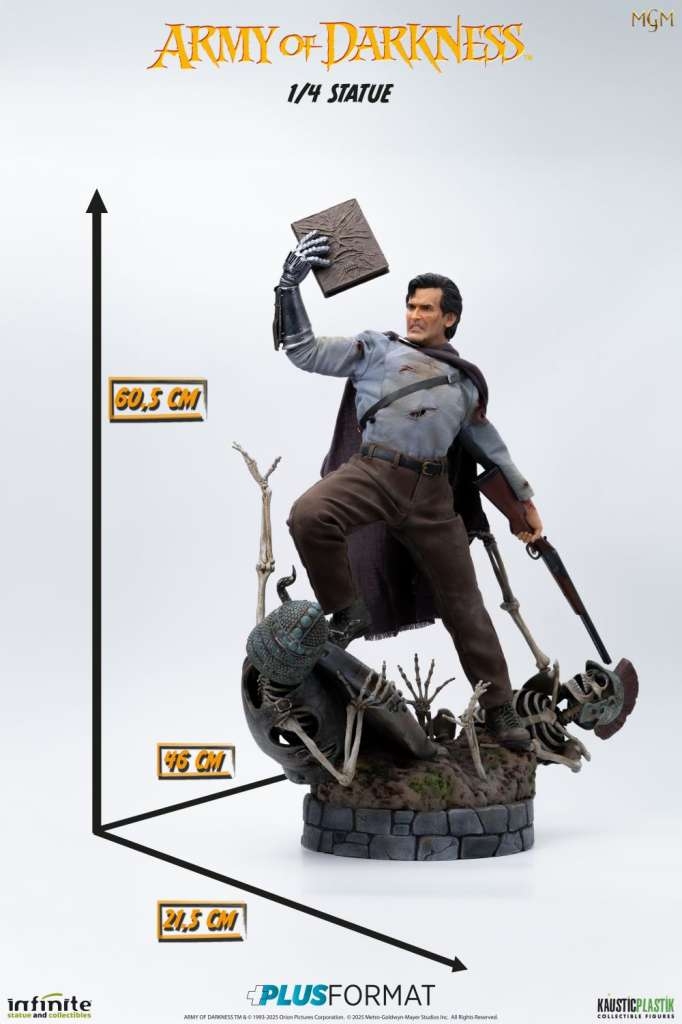 Ash Plus Format statue by Infinite Statue - Army Of Darkness