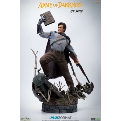 Ash Plus Format par Infinite Statue - statue 1/4 Army Of Darkness de 61 cm