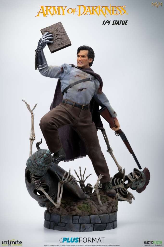 Ash Plus Format par Infinite Statue - statue 1/4 Army Of Darkness de 61 cm