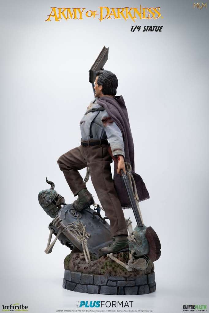 Ash Plus Format by Infinite Statue - Army Of Darkness 1/4 scale statue