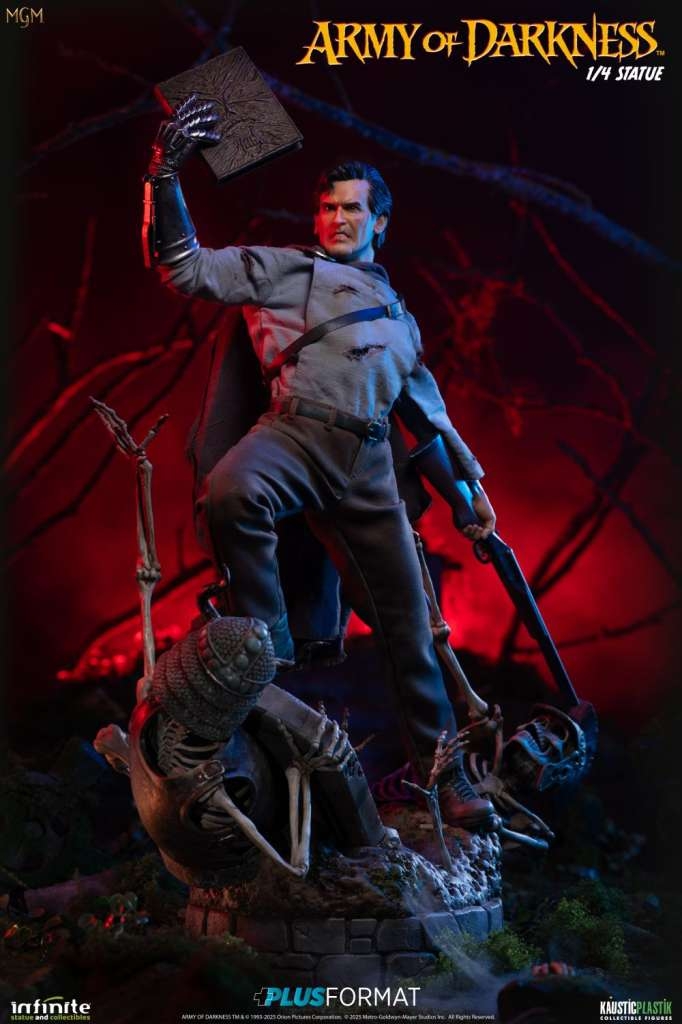 Ash Plus Format by Infinite Statue - Army Of Darkness 1/4 scale statue