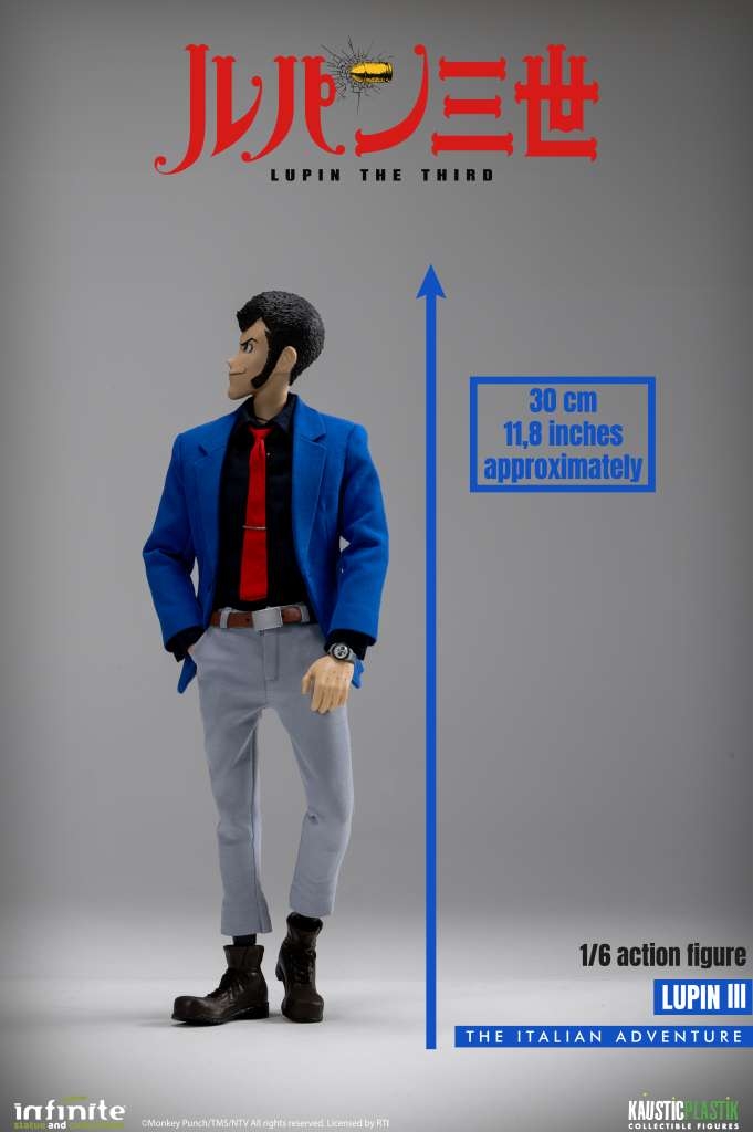 Lupin III standard par Infinite Statue - figurine 1/6 Lupin The 3rd - The Italian Adventure de 31 cm