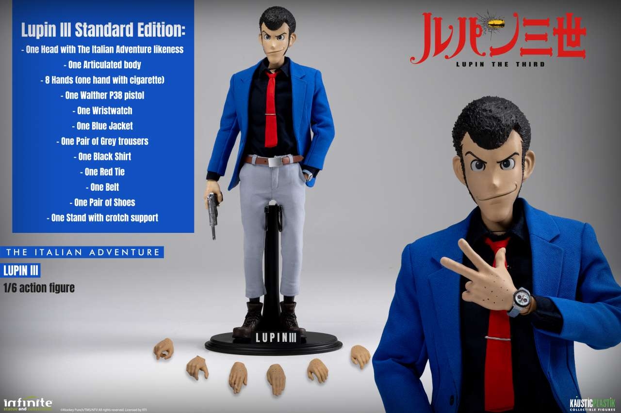 Lupin III standard par Infinite Statue - figurine 1/6 Lupin The 3rd - The Italian Adventure de 31 cm