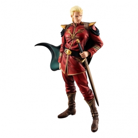 Commander Char Aznable GGG (Gundam Guys Generation) par Megahouse - figurine Mobile Suit Gundam: Char's Counterattack de 22 cm