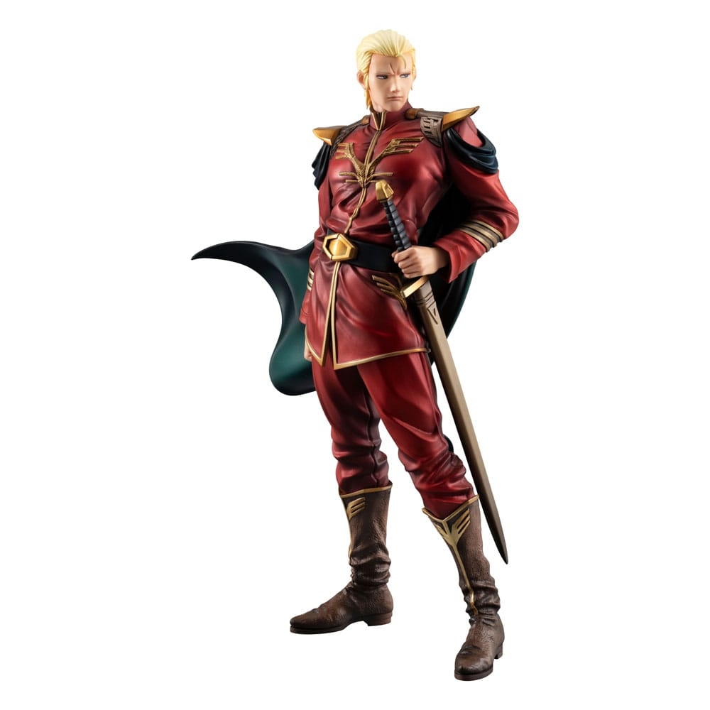 Commander Char Aznable GGG (Gundam Guys Generation) par Megahouse - figurine Mobile Suit Gundam: Char's Counterattack de 22 cm