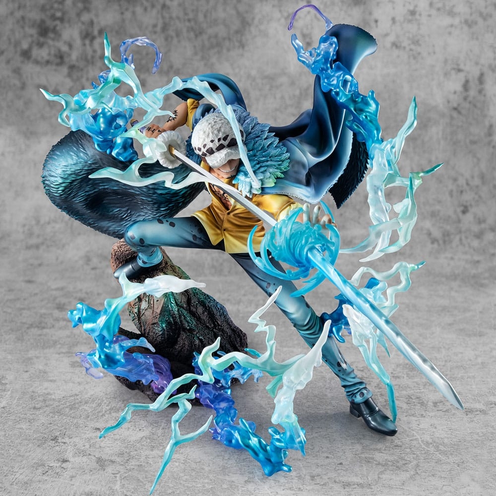 Trafalgar Law (Surgeon of Death - Awakened) Portrait of Pirates POP Wa Maximum by Megahouse - One Piece 27 cm figure