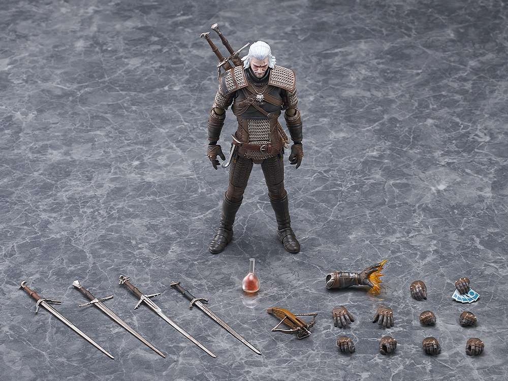 Geralt of Rivia Figma by Max Factory - The Witcher 3: Wild Hunt 16 cm action figure