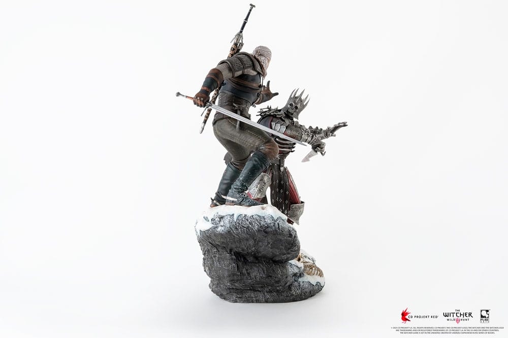 Geralt VS Eredin par Pure Arts - diorama 1/6 The Witcher 3 : Wild Hunt de 48 cm