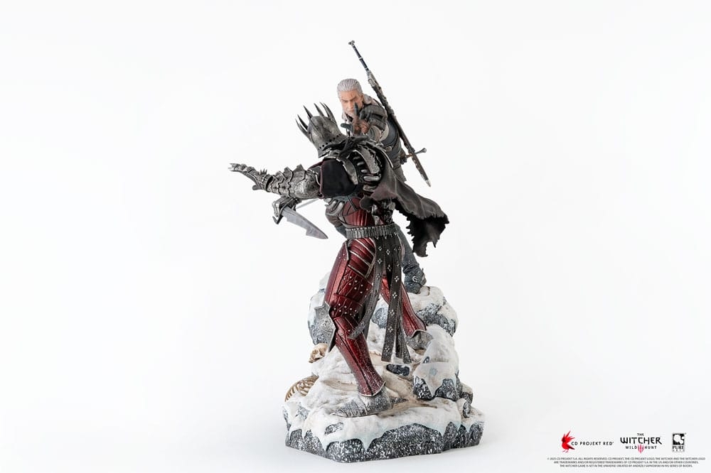 Geralt VS Eredin par Pure Arts - diorama 1/6 The Witcher 3 : Wild Hunt de 48 cm