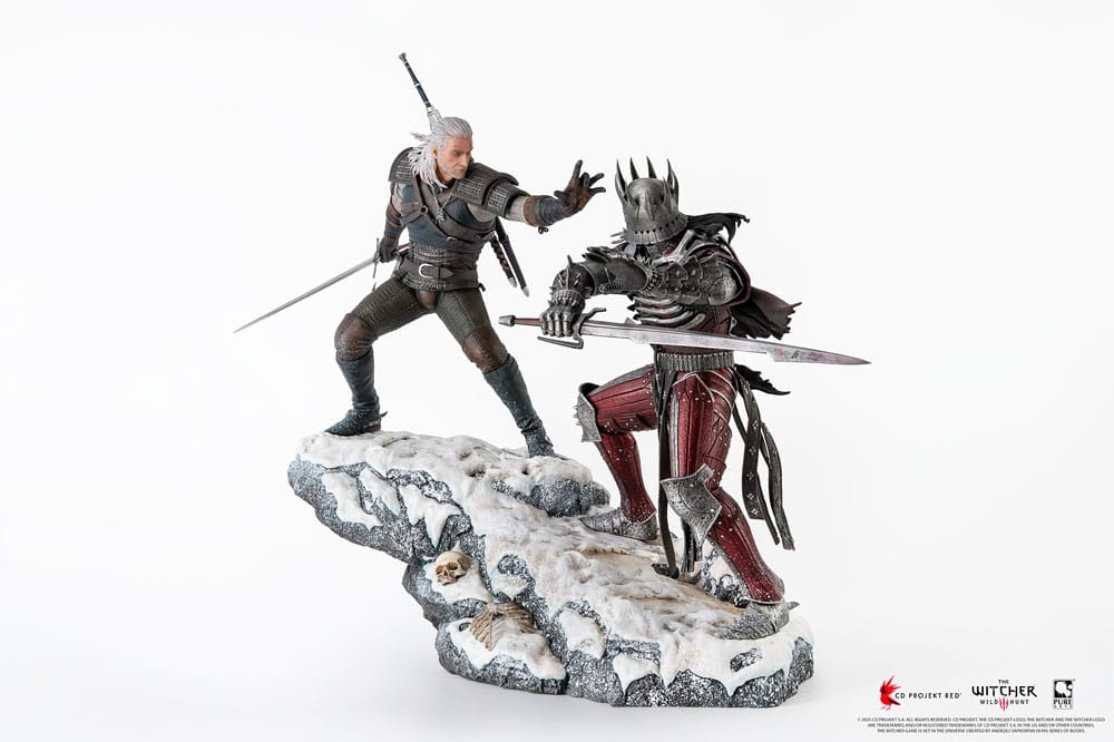 Geralt VS Eredin par Pure Arts - diorama 1/6 The Witcher 3 : Wild Hunt de 48 cm