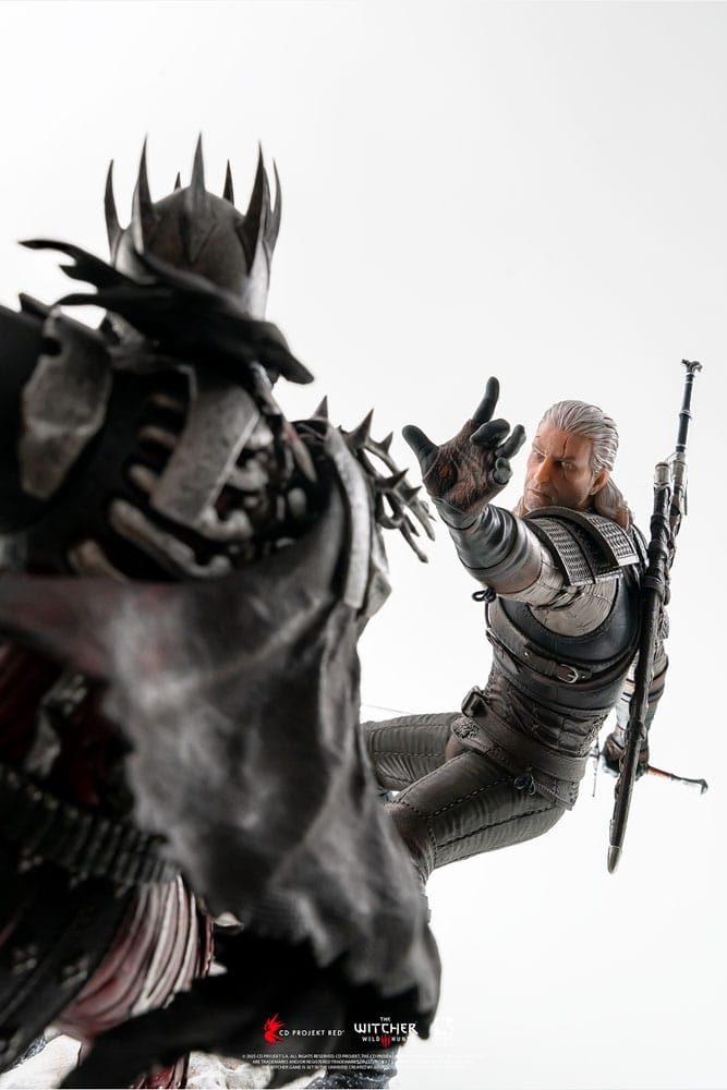 Geralt VS Eredin par Pure Arts - diorama 1/6 The Witcher 3 : Wild Hunt de 48 cm