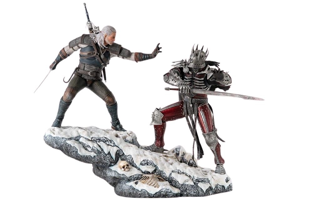 Geralt VS Eredin par Pure Arts - diorama 1/6 The Witcher 3 : Wild Hunt de 48 cm