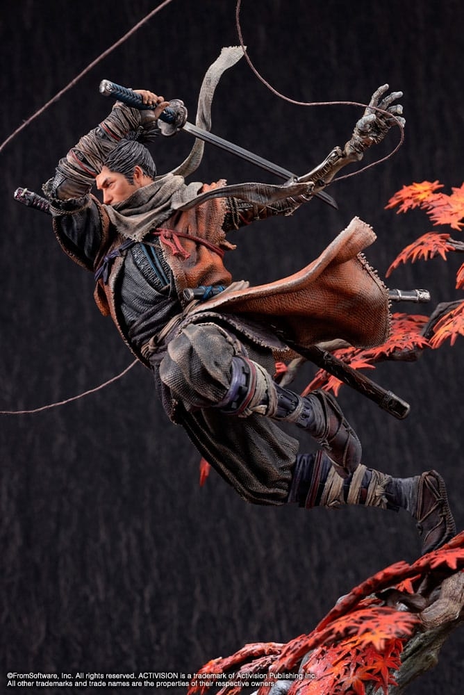 Wolf par Kotobukiya - figurine 1/7 Sekiro : Shadows Die Twice de 42 cm