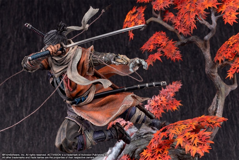 Wolf par Kotobukiya - figurine 1/7 Sekiro : Shadows Die Twice de 42 cm