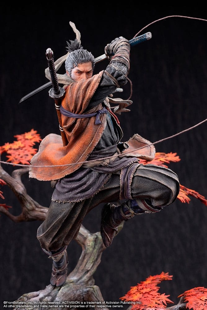 Wolf par Kotobukiya - figurine 1/7 Sekiro : Shadows Die Twice de 42 cm