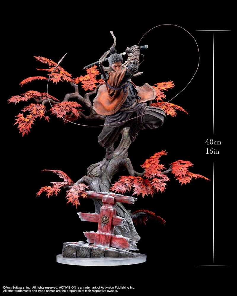 Wolf par Kotobukiya - figurine 1/7 Sekiro : Shadows Die Twice de 42 cm