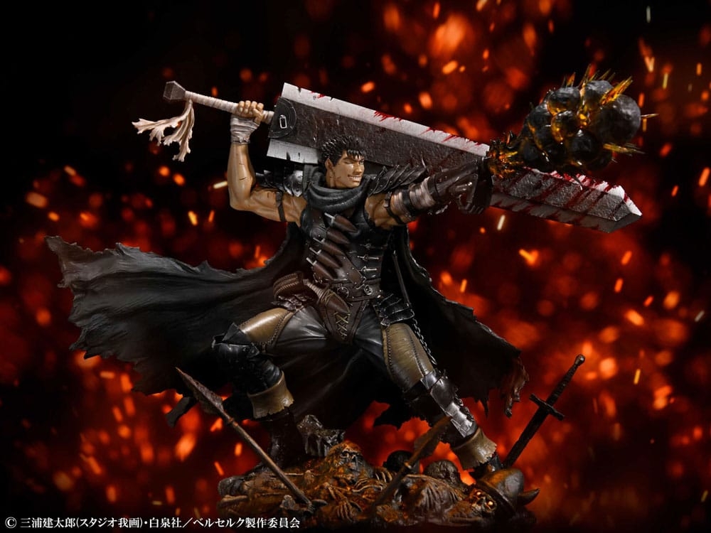 Guts (Black Swordsman) par Medicos - figurine 1/7 Berserk de 27 cm