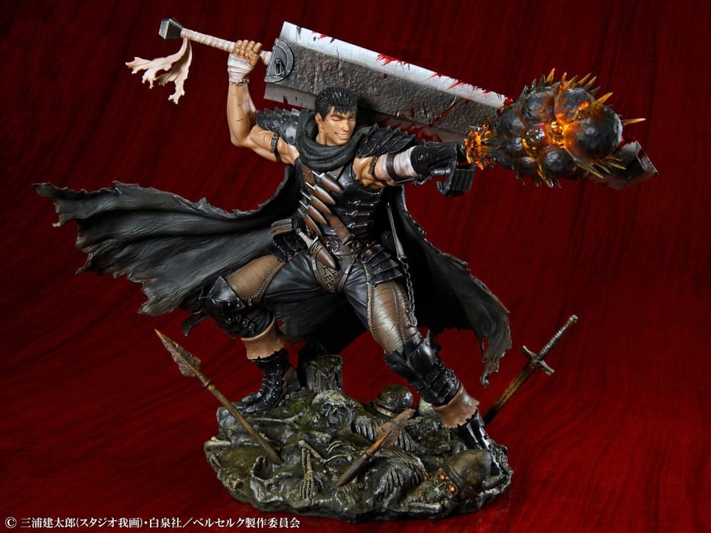 Guts (Black Swordsman) par Medicos - figurine 1/7 Berserk de 27 cm