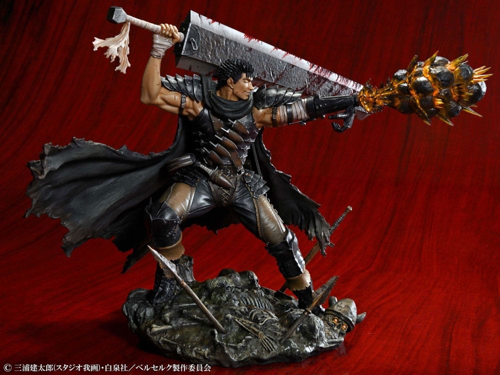 Guts (Black Swordsman) par Medicos - figurine 1/7 Berserk de 27 cm