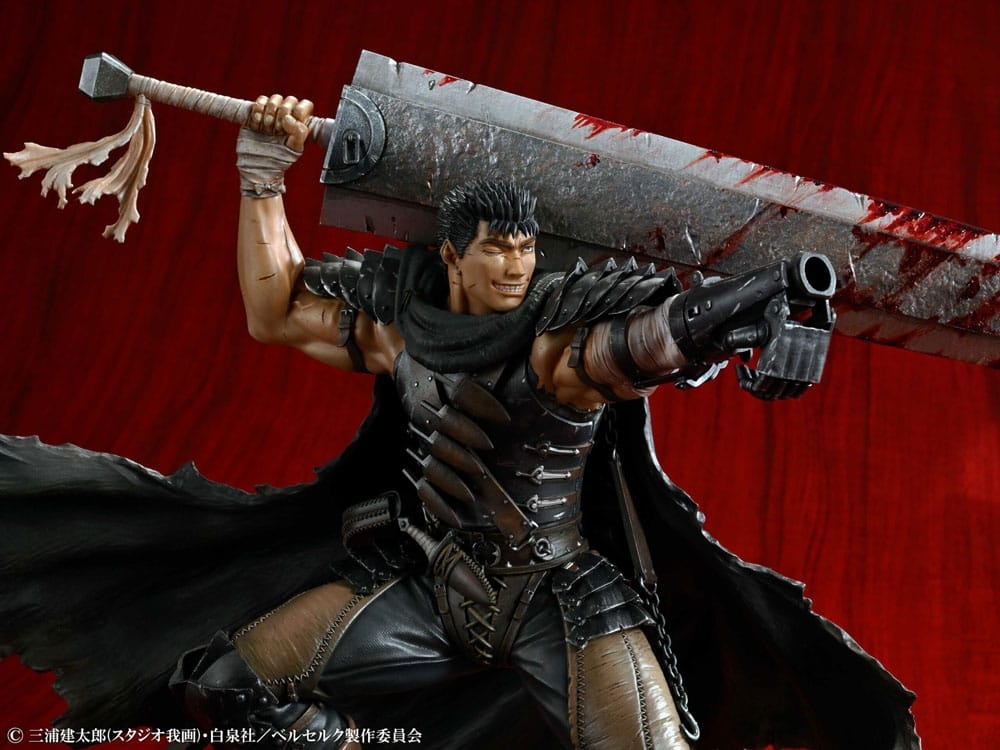 Guts (Black Swordsman) par Medicos - figurine 1/7 Berserk de 27 cm