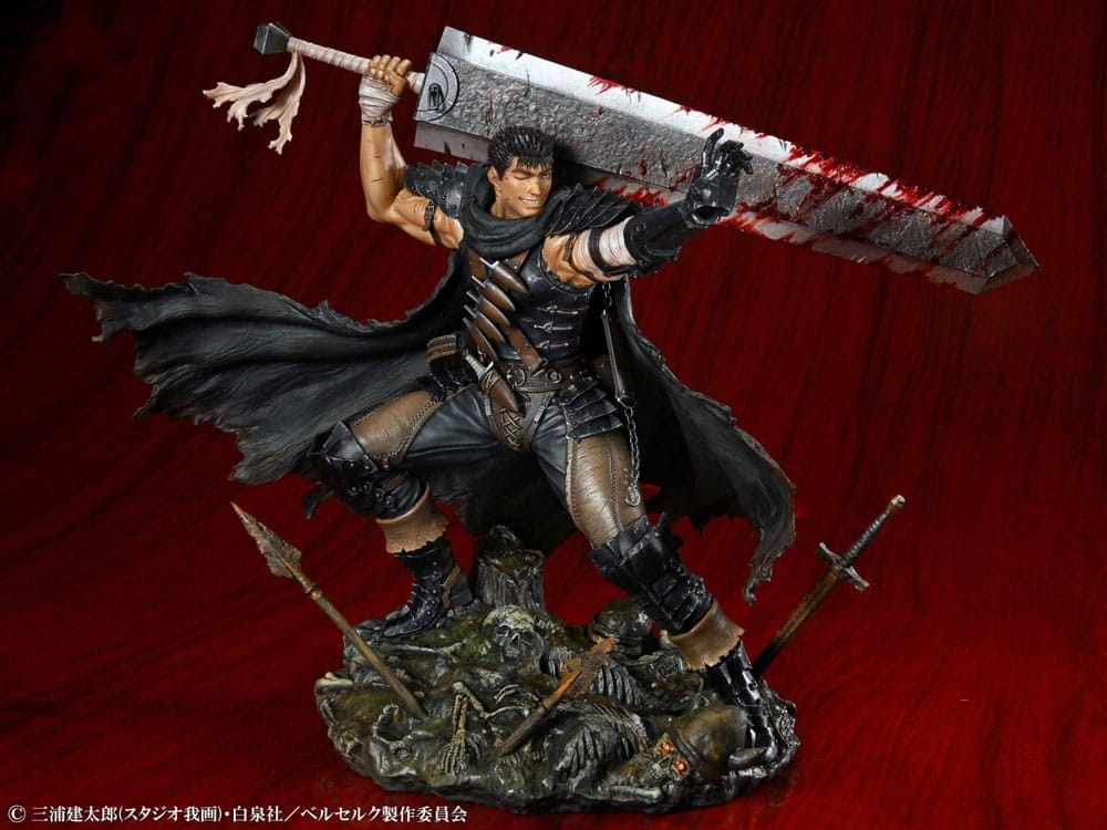 Guts (Black Swordsman) par Medicos - figurine 1/7 Berserk de 27 cm