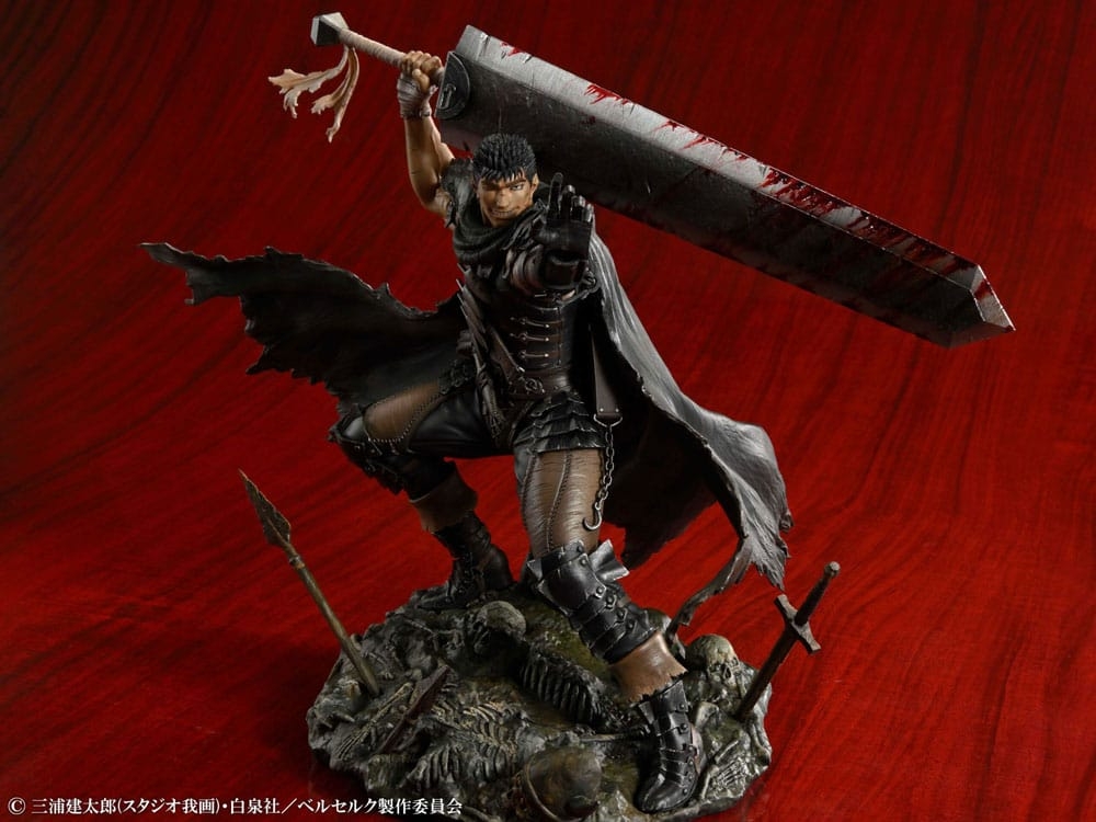 Guts (Black Swordsman) par Medicos - figurine 1/7 Berserk de 27 cm