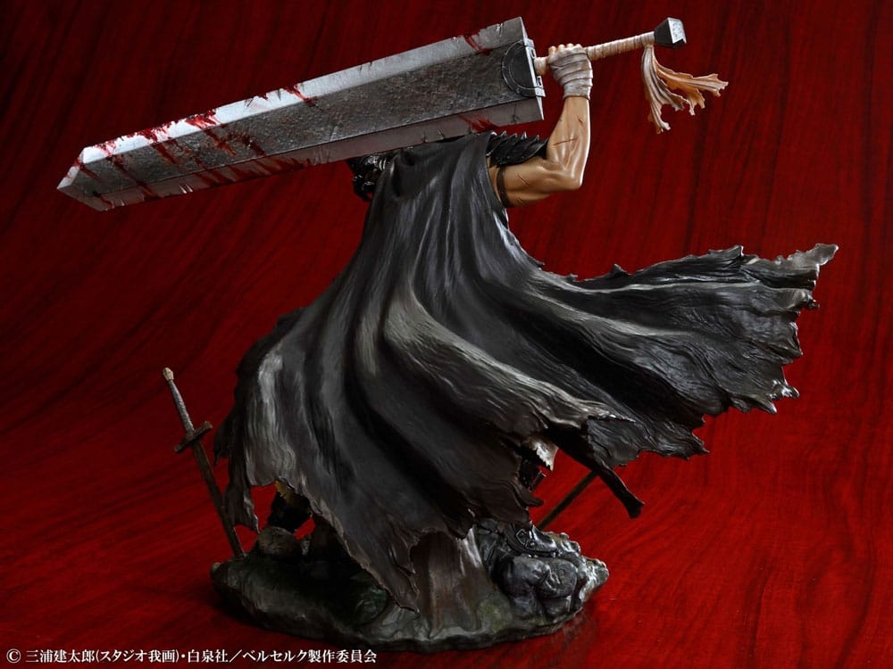 Guts (Black Swordsman) par Medicos - figurine 1/7 Berserk de 27 cm