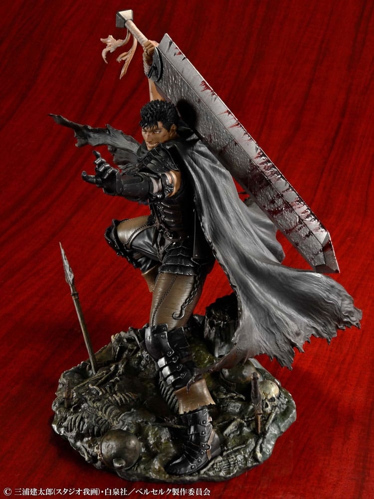 Guts (Black Swordsman) par Medicos - figurine 1/7 Berserk de 27 cm